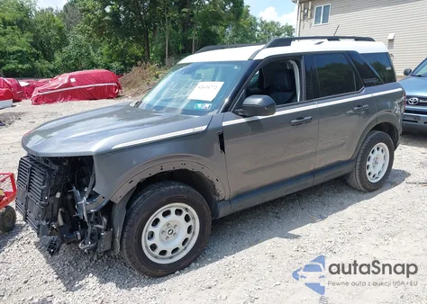 2023 Ford Bronco Sport Heritage из США, поврежденный, VIN 3FMCR9G69PRD41582